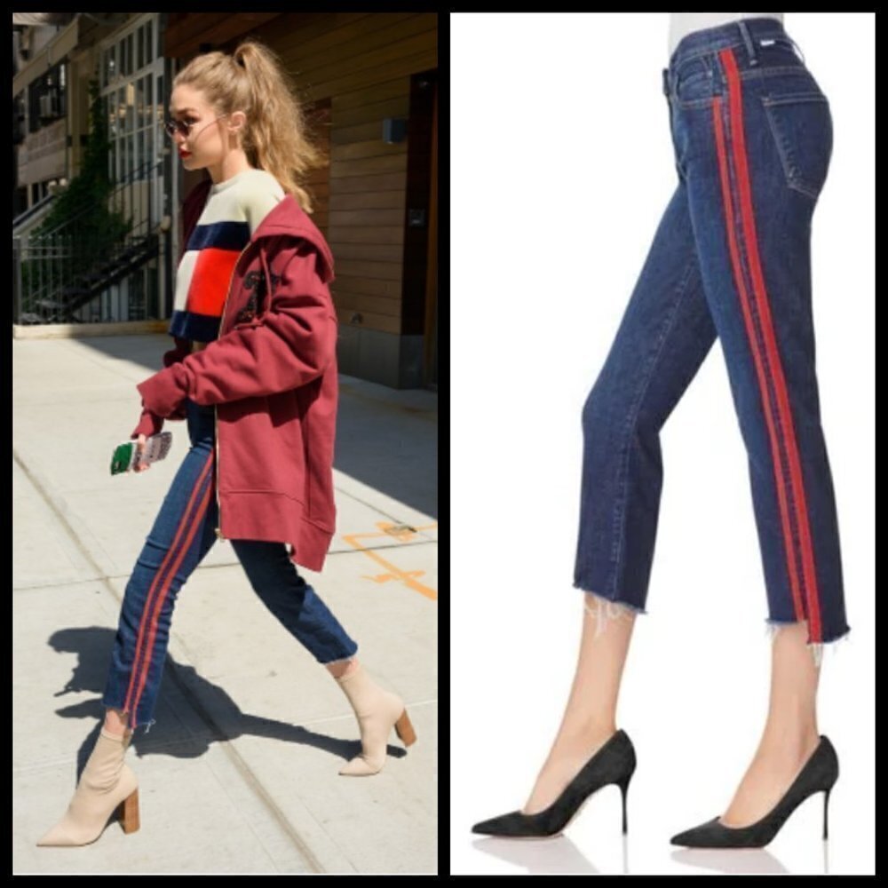 💕MOTHER💕 Insider Crop Step Fray Jeans ~ Speed Racer 26